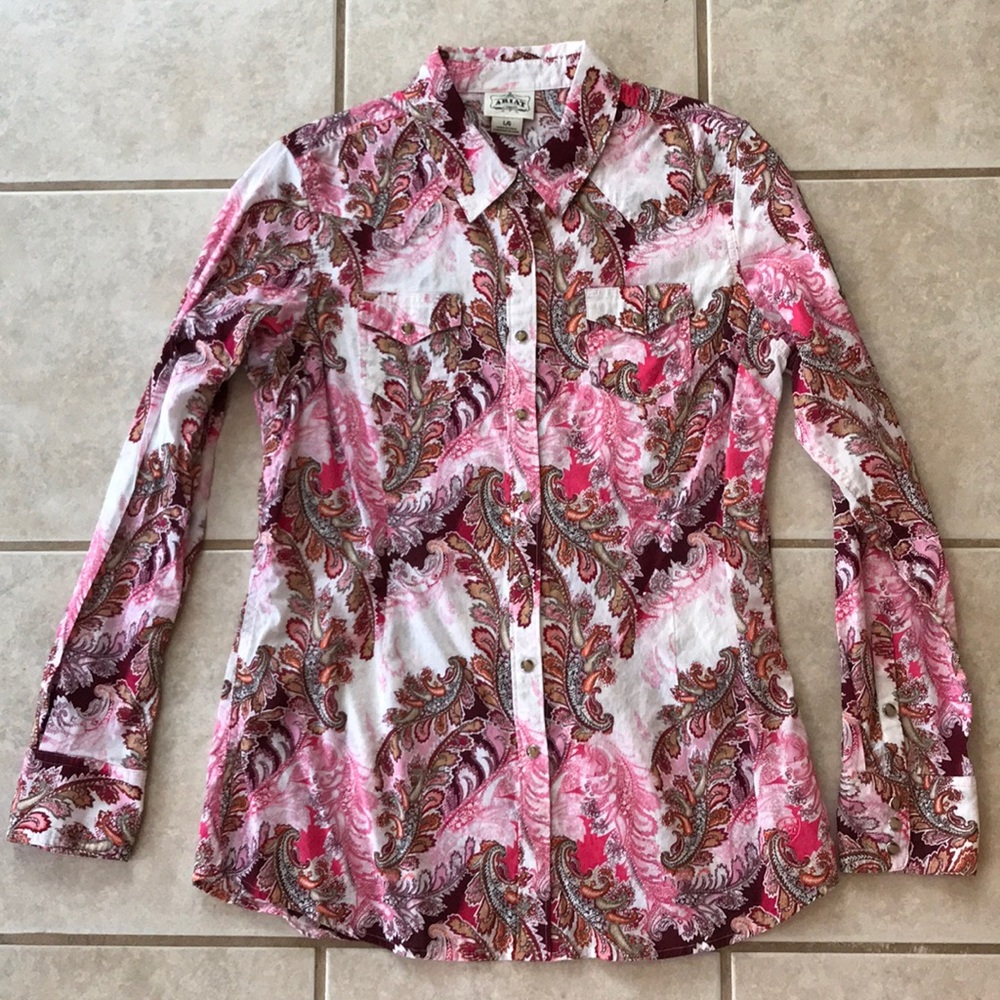 Ariat western shirt